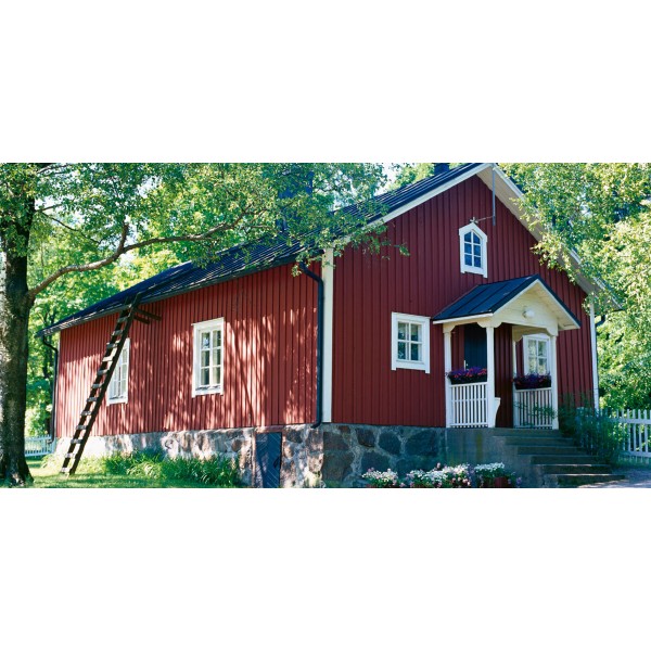 Valtti Teho is a traditional and high quality solvent based paint for exterior wood work