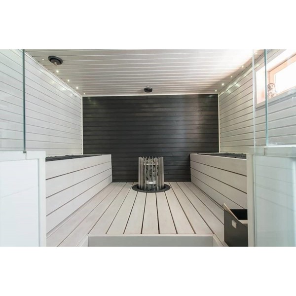 rotective oil treatment for sauna floors. Water-based with natural oil derivatives.