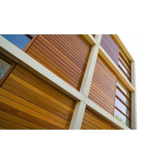 A high durability translucent water-borne, Satin-Gloss midcoat and finish for timber constructions.