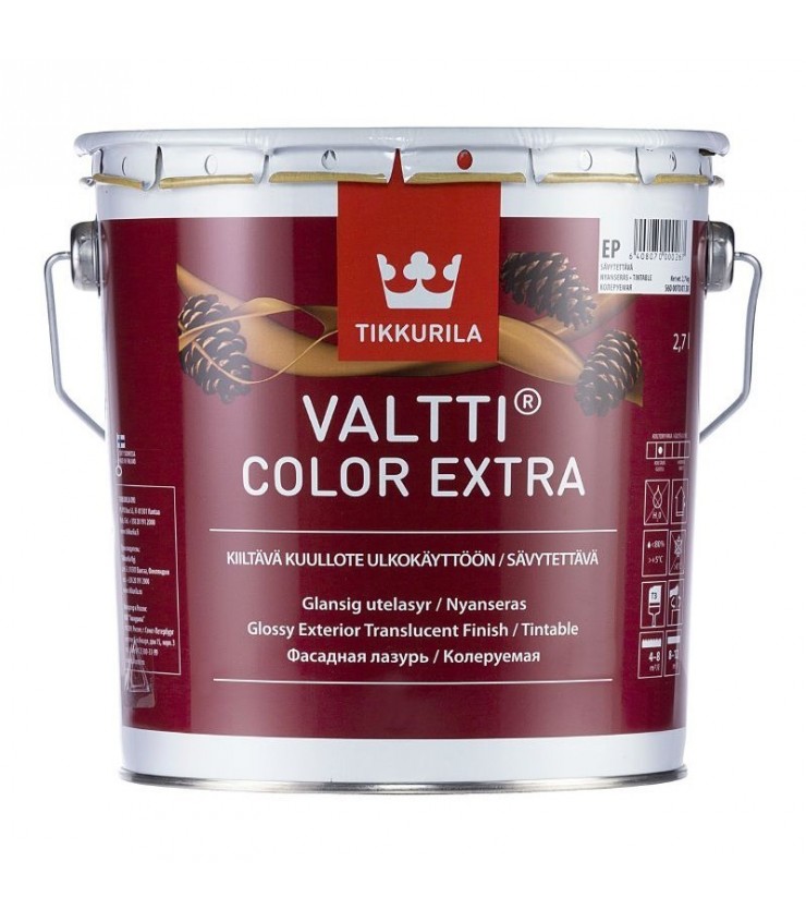 Tikkurila Valtti Extra gloss finish enhances the natural beauty of ...