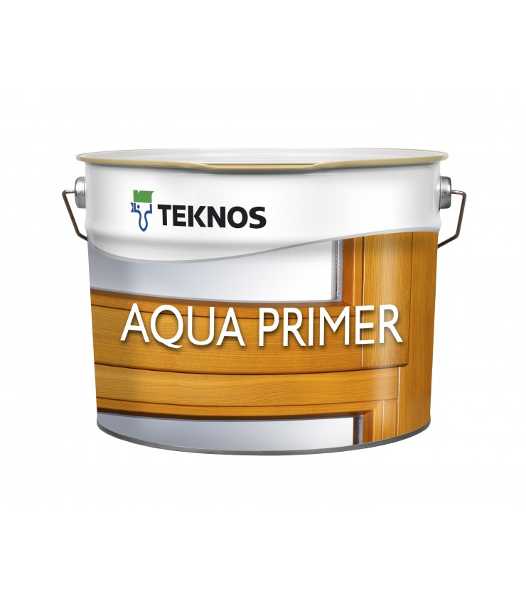 Teknos Aqua Primer 2900 Opaque, Primer Seals and Protects Timber