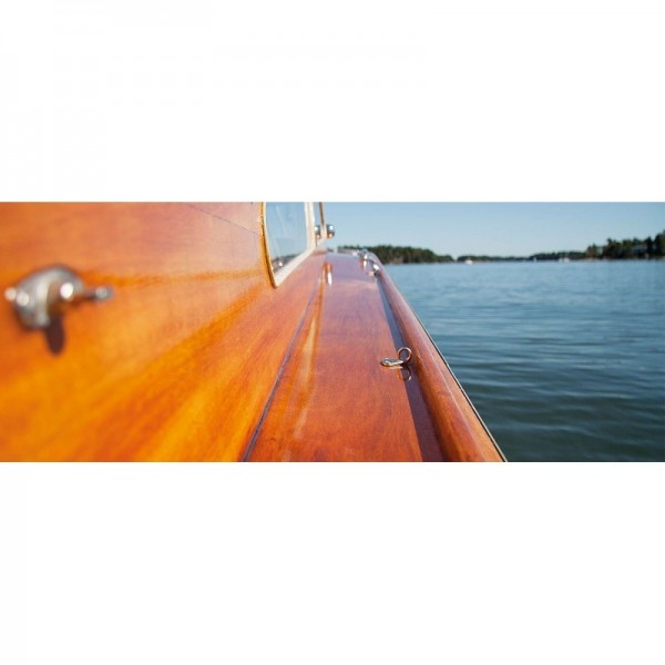 Teknos Helo Yacht Varnish, Extra Durable Solvent Based Wood Finish