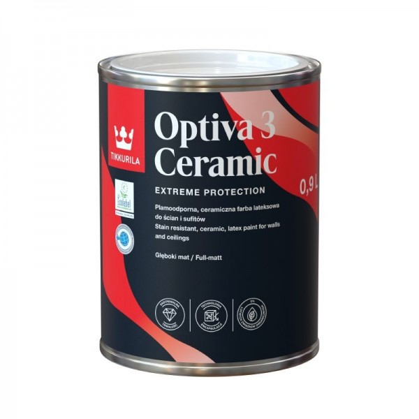 Tikkurila Optiva 3 Ceramic Super Matt Emulsion