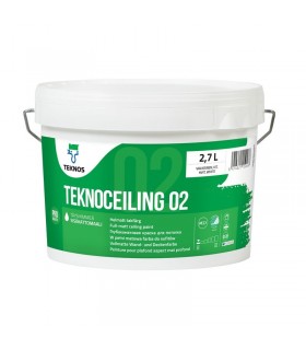 Teknos TeknoCeiling 2 Anti-Reflective, Flat Matt Ceiling Paint
