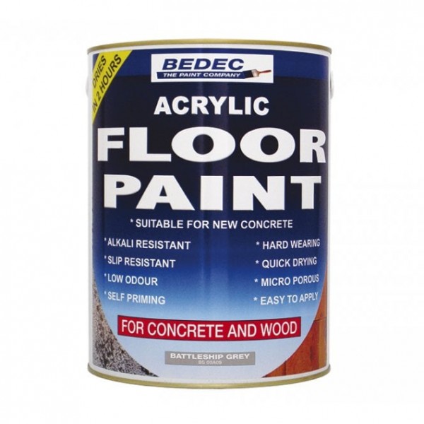 Bedec Acrylic Quick Drying Floor Paint