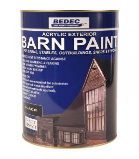 Bedec Barn Paint  - Matt, Satin or Semi-Gloss Finish
